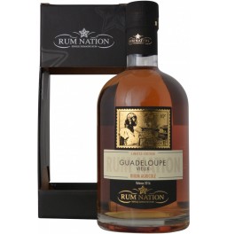 Ром "Rum Nation" Guadeloupe Vieux, gift box, 0.7 л