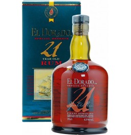 Ром "El Dorado" Special Reserve 21 Years Old, gift box, 0.7 л