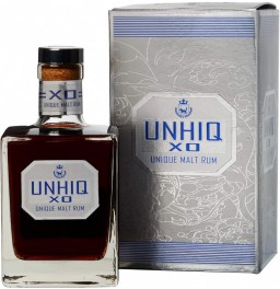 Ром "Unhiq" XO, Unique Malt Rum, gift box, 0.5 л