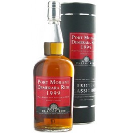 Ром Bristol Classic Rum, "Port Morant" Demerara Rum, 1999, gift tube, 0.7 л