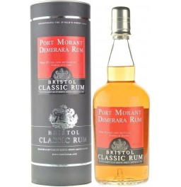 Ром Bristol Classic Rum, "Port Morant" Demerara Rum, 1990, gift tube, 0.7 л