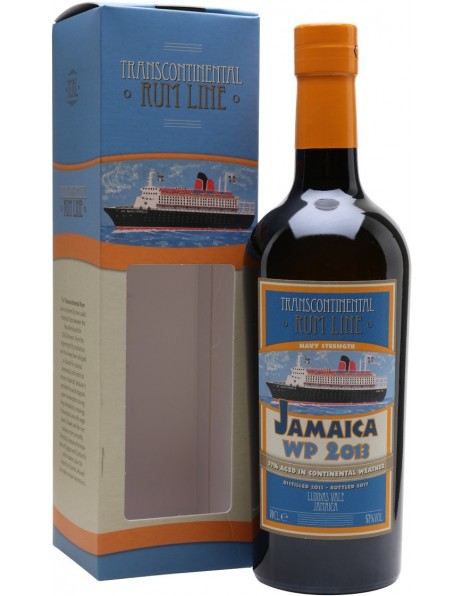 Ром "Transcontinental Rum Line" Jamaica WP, 2013, gift box, 0.7 л