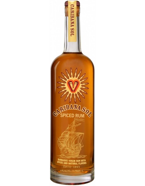 Ром Caribana Sol, Spiced Rum, 1 л