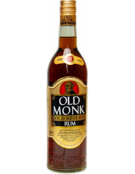 Ром "Old Monk" Gold Reserve, 12 Years Old, 0.7 л