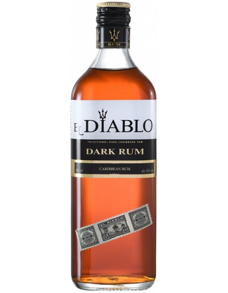 Ром "El Diablo" Dark, 0.5 л