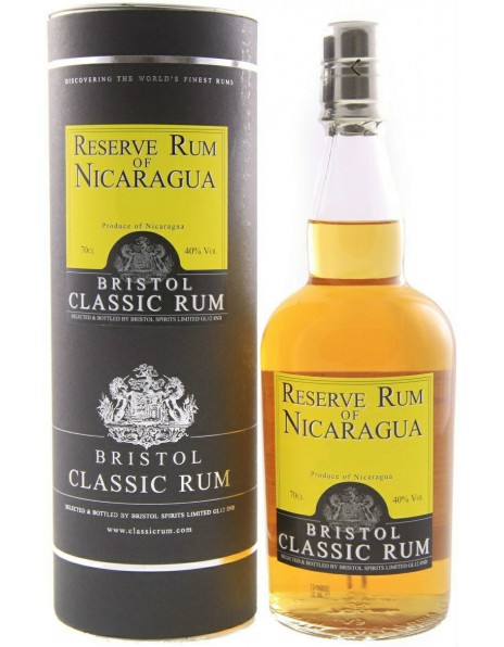 Ром Bristol Classic Rum, Reserve Rum of Nicaragua, 1999, in tube, 0.7 л