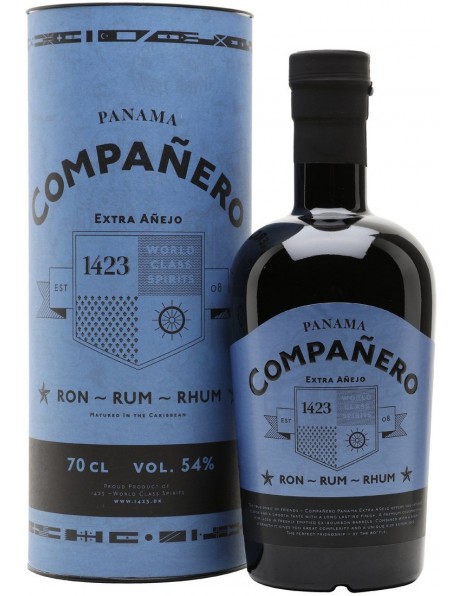 Ром "Companero", Panama Extra Anejo, gift box, 0.7 л