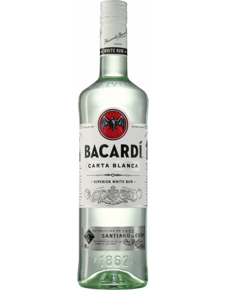 Ром "Bacardi" Carta Blanca, 0.5 л