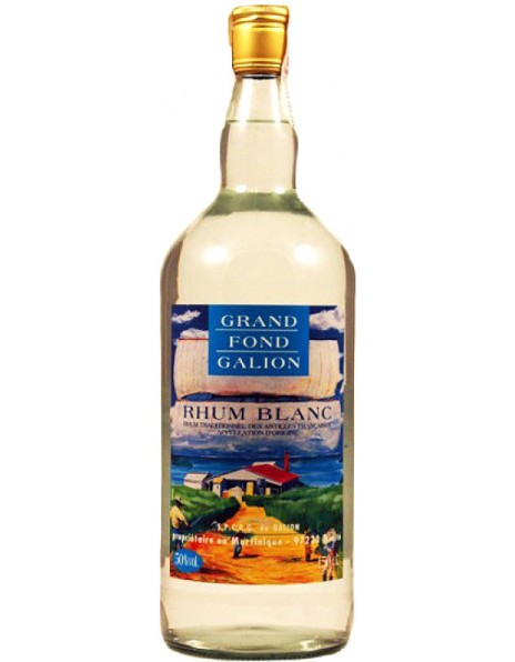 Ром White Rum "Grand Fond Galion", 1 л