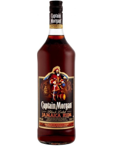 Ром "Captain Morgan" Black, 1 л