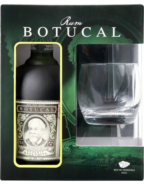 Ром "Botucal" Reserva Exclusiva, gift box &amp; glass, 0.7 л