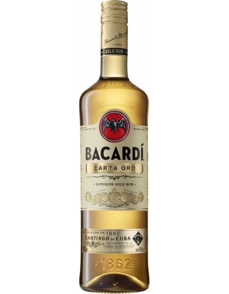 Ром "Bacardi" Carta Oro, 0.5 л