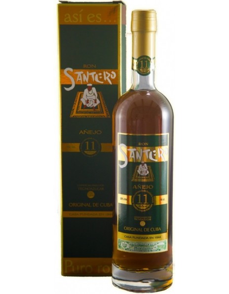 Ром "Santero" 11 Anos, gift box, 0.7 л