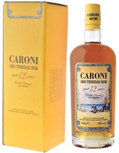 Ром "Caroni" 12 Years Old, gift box, 0.7 л
