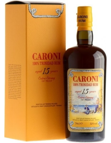 Ром "Caroni" 15 Years Old, gift box, 0.7 л