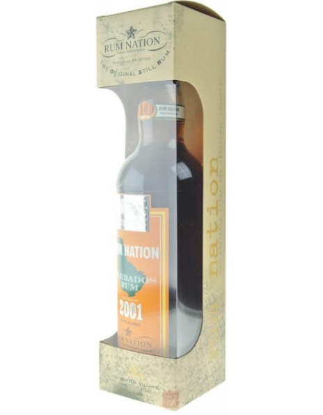 Ром "Rum Nation", Barbados 10 Years Old, gift box, 0.7 л
