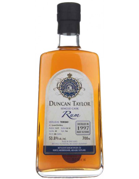Ром Duncan Taylor, Trinidad Single Cask Rum, 1997, 0.7 л