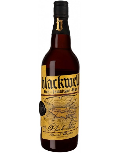Ром "Blackwell" Black Gold, Special Reserve Fine Rum, Jamaica, 0.7 л