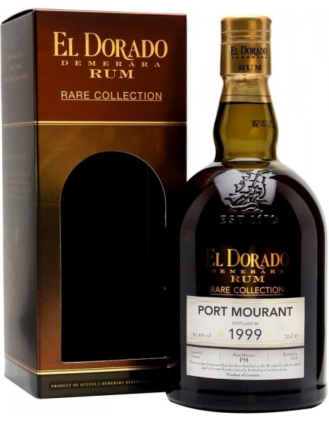 Ром "El Dorado" Port Mourant (PM), 1999, gift box, 0.7 л