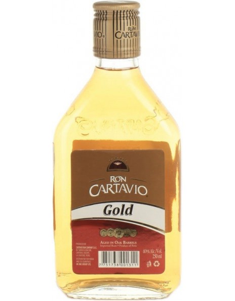 Ром "Cartavio" Gold, 250 мл