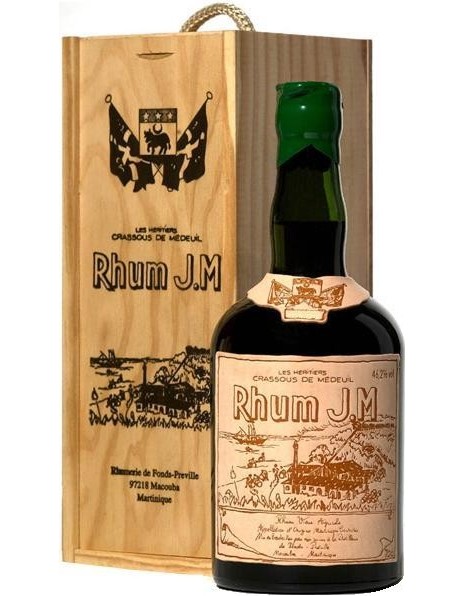 Ром Rhum J.M 1993, in wooden box, 0.7 л