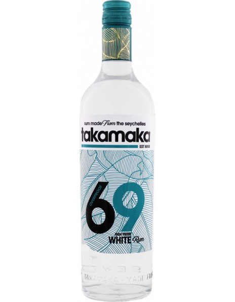Ром "Takamaka" White 69 Overproof, 0.7 л
