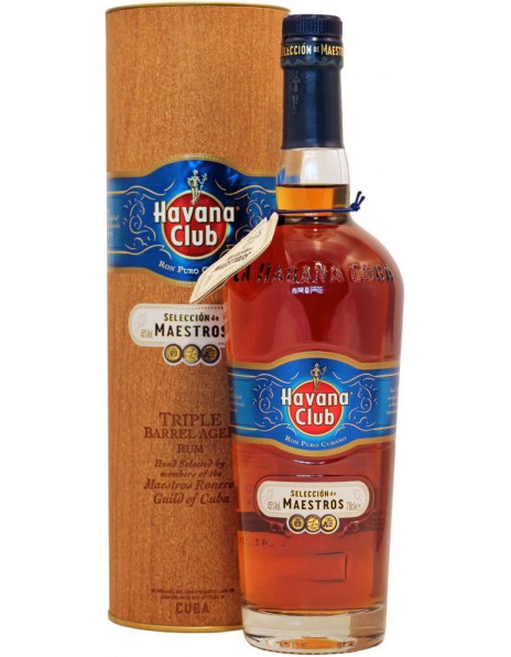 Ром "Havana Club" Seleccion de Maestros, in tube, 0.7 л