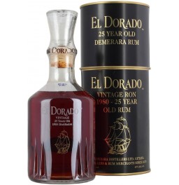 Ром "El Dorado" Special Reserve 25 Years Old, gift box, 0.7 л
