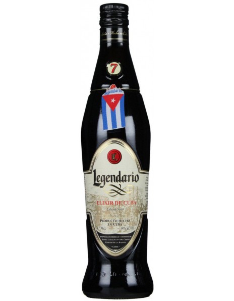 Ром "Legendario" Elixir de Cuba, 0.7 л